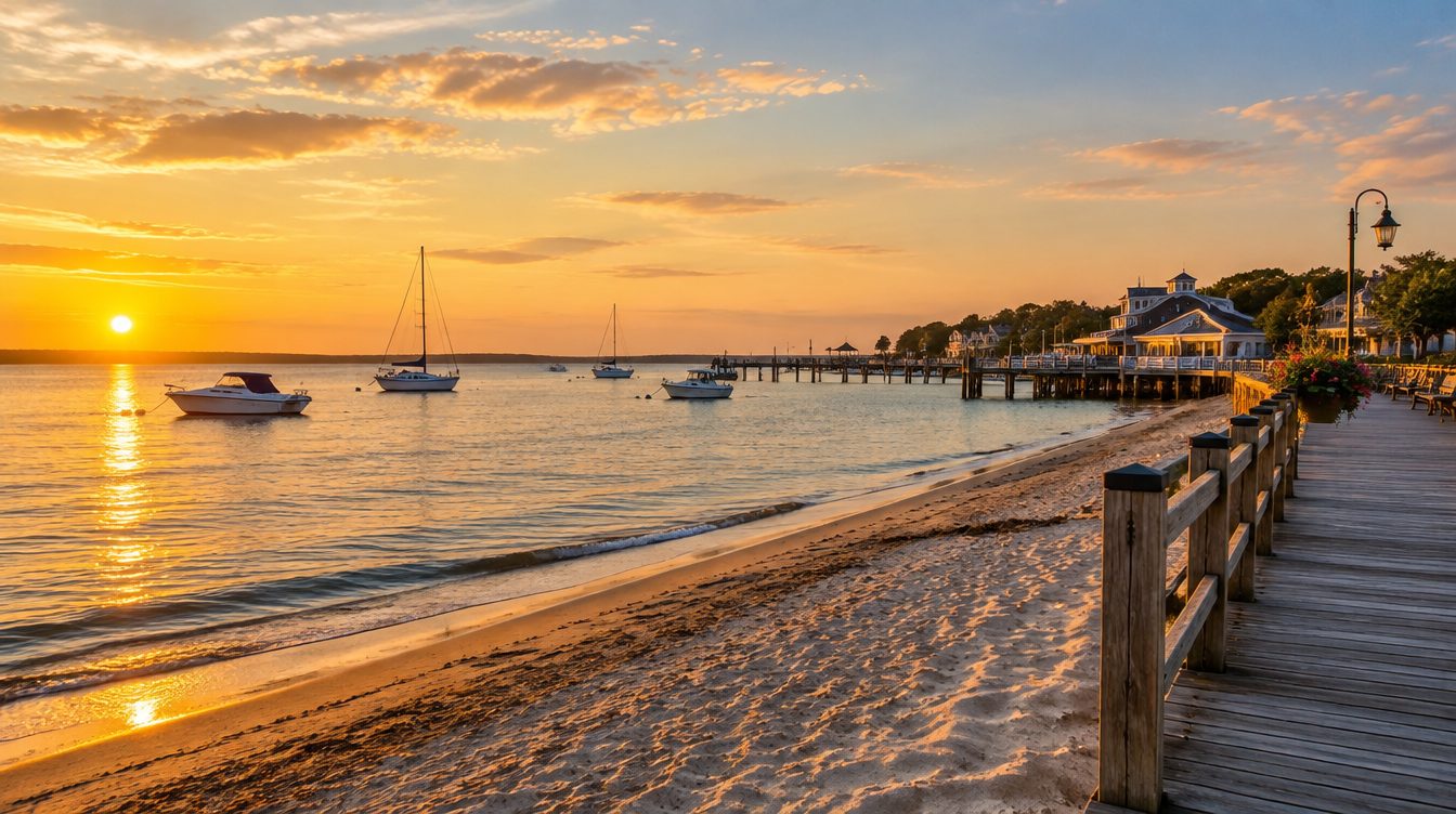 Chesapeake Beach, MD — a local landscape view