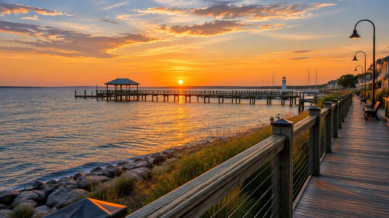 North Beach, MD — a local landscape view
