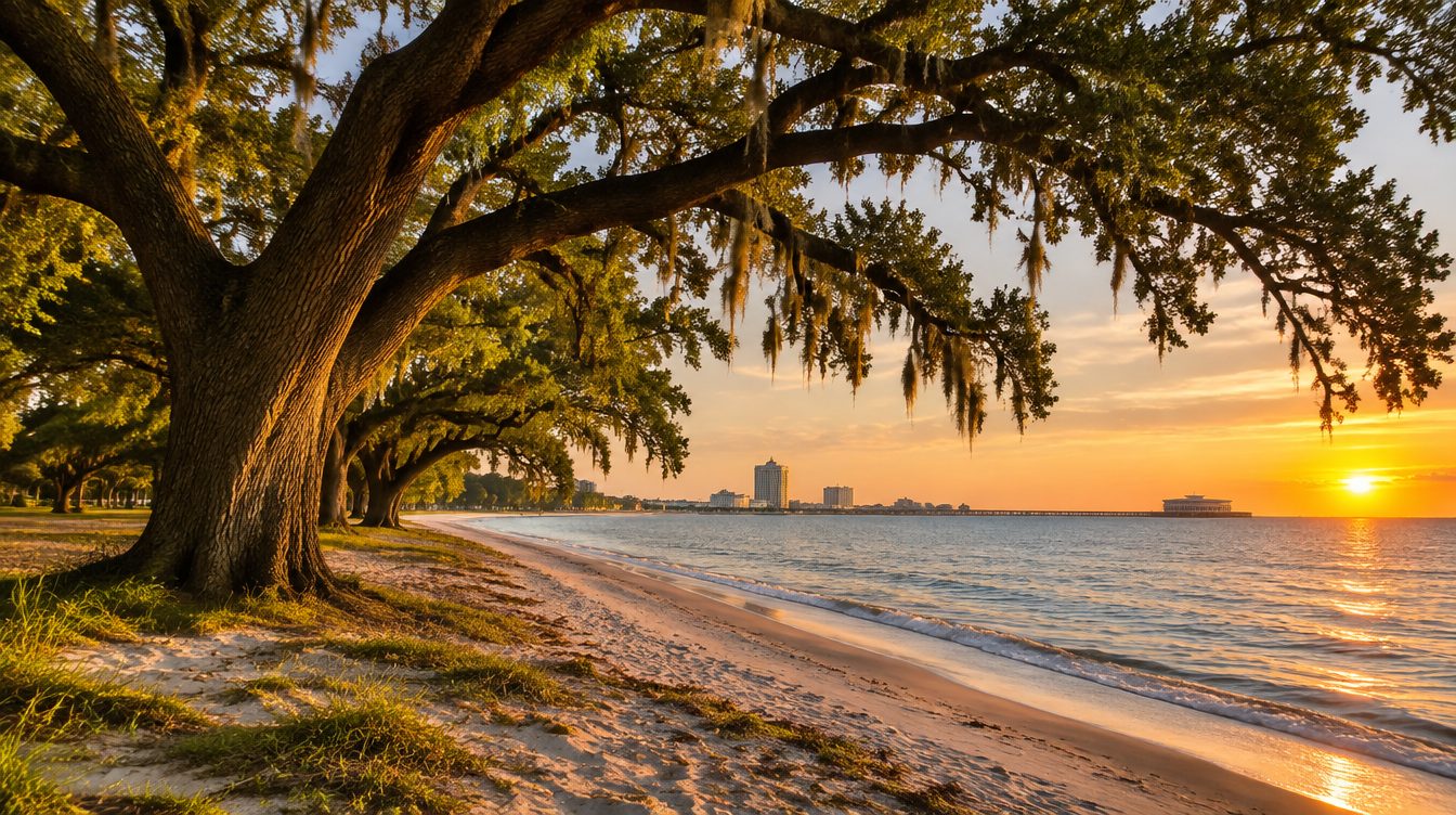 Mississippi scenery — a landmark landscape view of the state