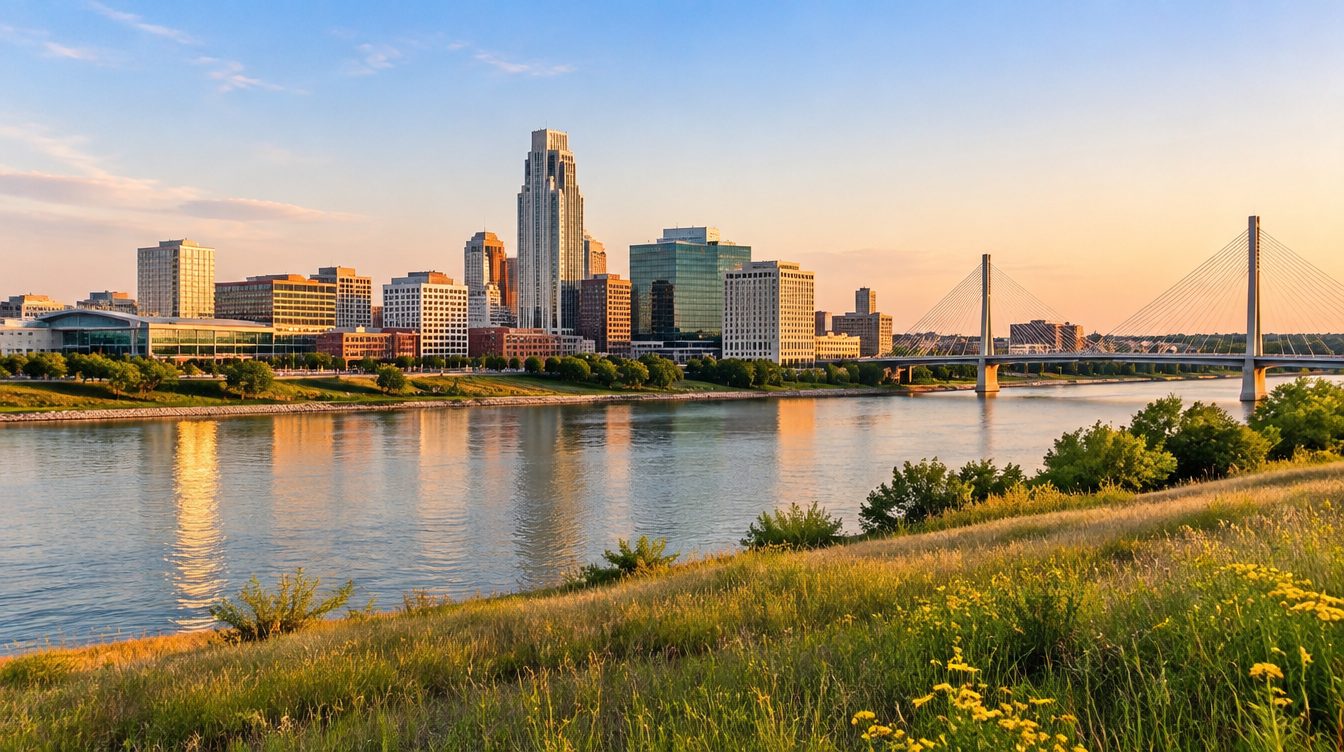 Nebraska scenery — a landmark landscape view of the state