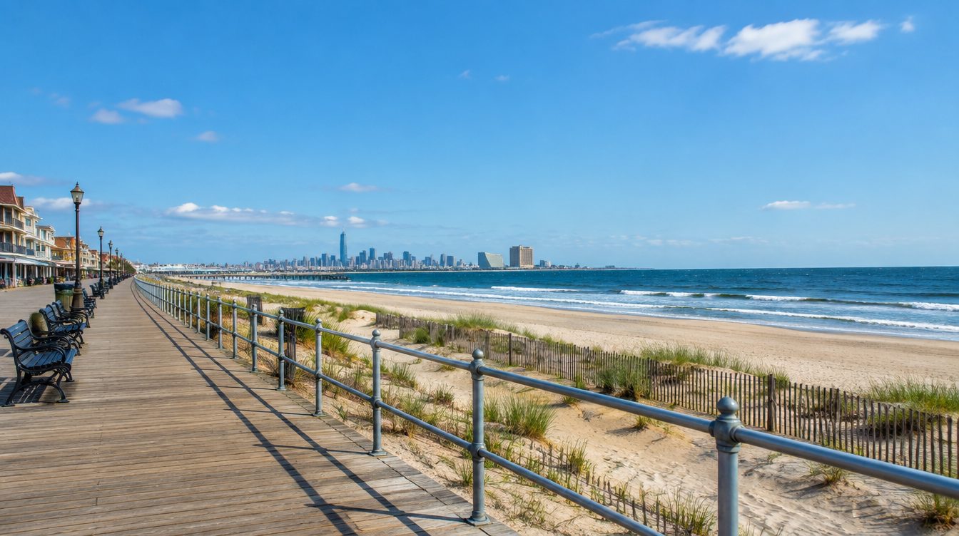 New Jersey scenery — a landmark landscape view of the state
