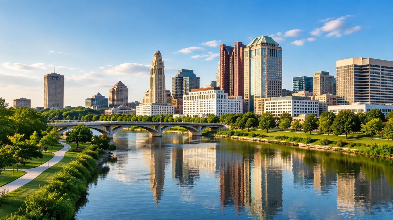 Ohio scenery — a landmark landscape view of the state