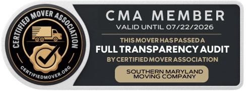 CMA Badge - Southern Maryland Moving Company
